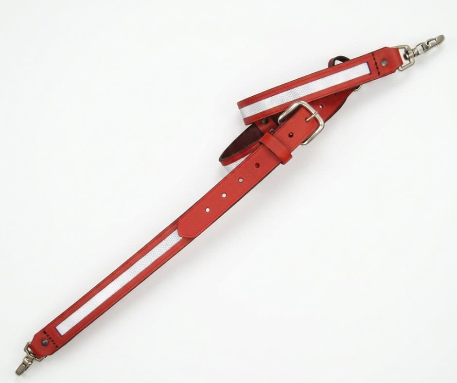 Boston Leather Firefighter's Radio Strap - Original 1 ¼" | 6543 - WCUniforms