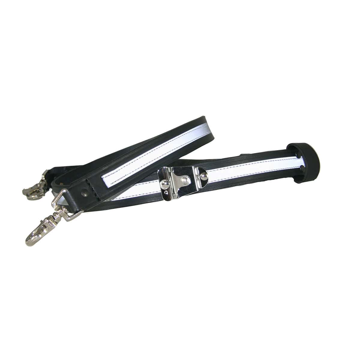 Boston Leather Firefighter's Radio Strap with Motorola Clip | 6542 - WCUniforms