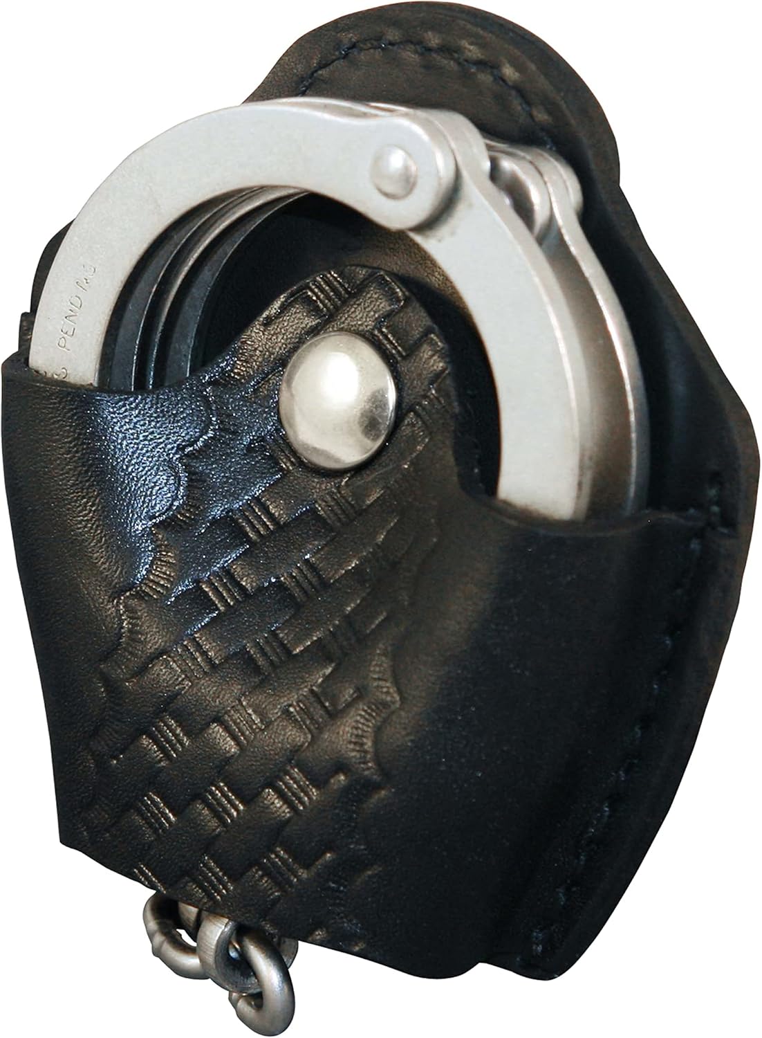 Boston Leather Quick Release Cuff Case, Molded 5531-1 - WCUniforms