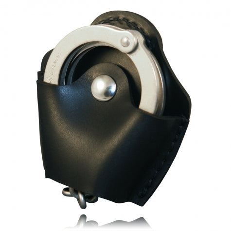 Boston Leather Quick Release Cuff Case, Molded 5531-1 - WCUniforms