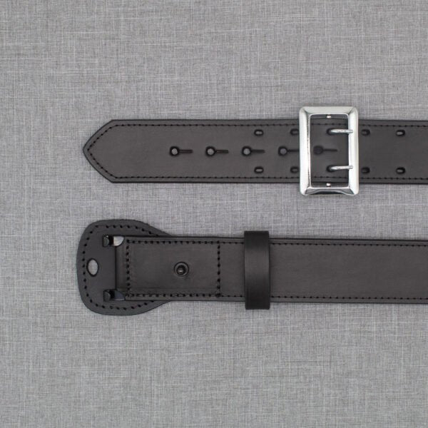 Boston Leather Sam Browne Duty Belt, Fully Lined, 2.25" Wide 6501 - WCUniforms