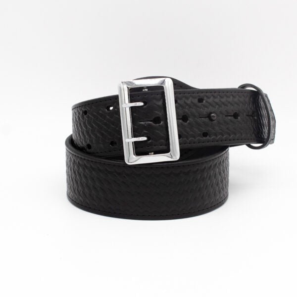 Boston Leather Sam Browne Duty Belt, Fully Lined, 2.25" Wide 6501 - WCUniforms