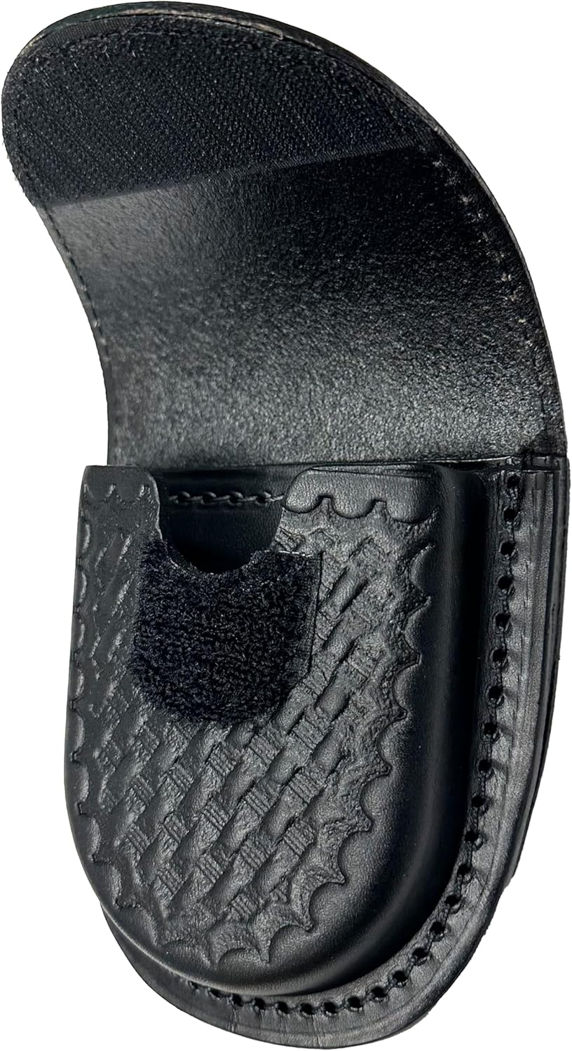 Boston Leather XL Rounded Cuff Case Slot Back 5514 - WCUniforms