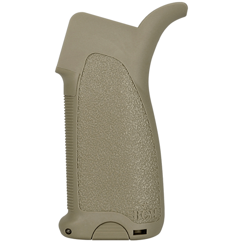 Bravo Company USA BCMGUNFIGHTER Grip in Flat Dark Earth, designed for improved ergonomics and modern shooting stances.