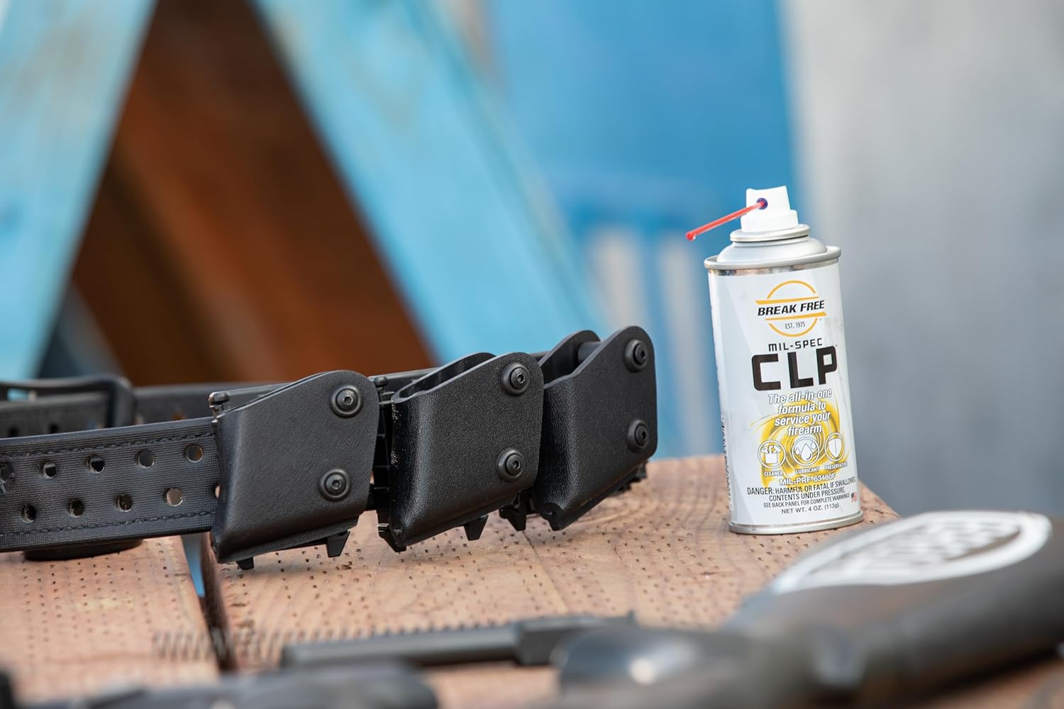 Break Free CLP® Cleaner Lubricant & Protectant (0.68, 2, 12, pint, 5L, 1 gal) - WCUniforms