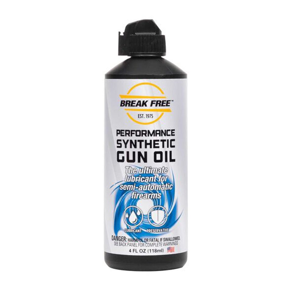 Break Free Performance Synthetic Gun Oil 4oz or 16 oz - WCUniforms