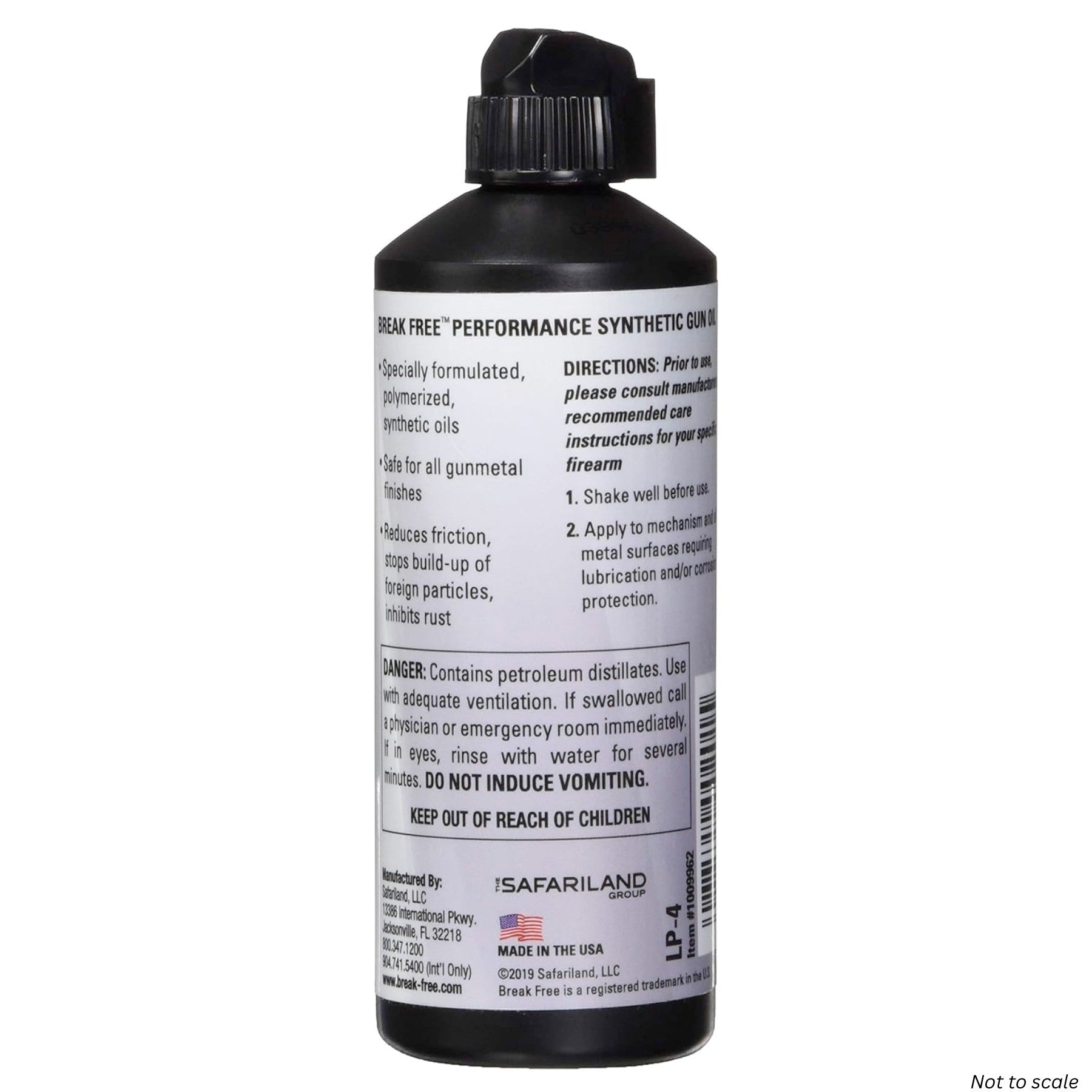 Break Free Performance Synthetic Gun Oil 4oz or 16 oz - WCUniforms