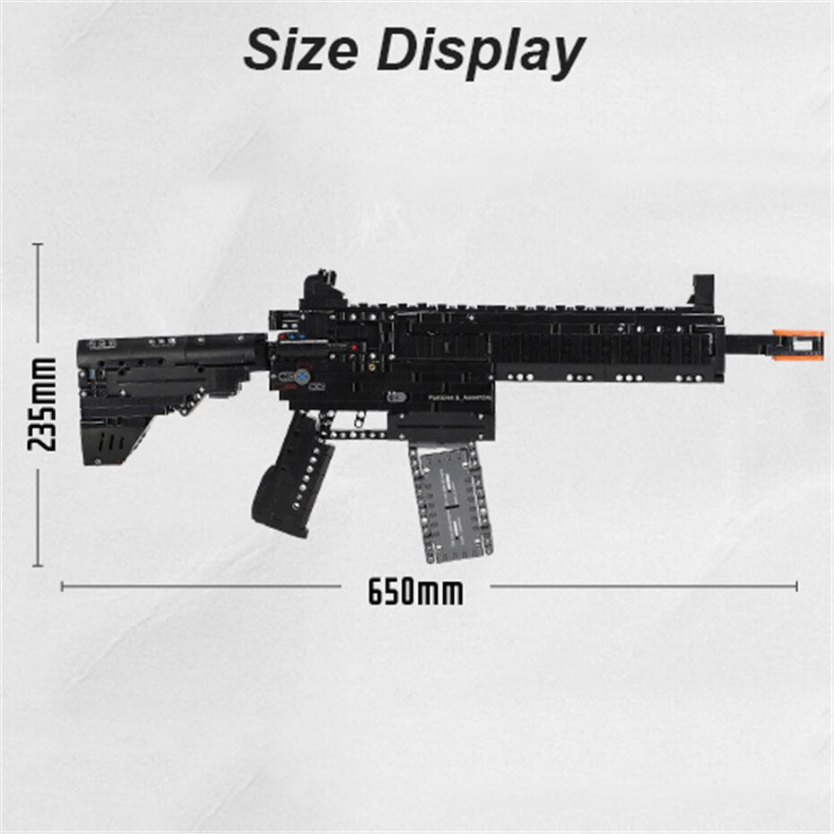 Caliber Gourmet Caliber Building Blocks Machine Gun | CBG - BB - 3 - WCUniforms