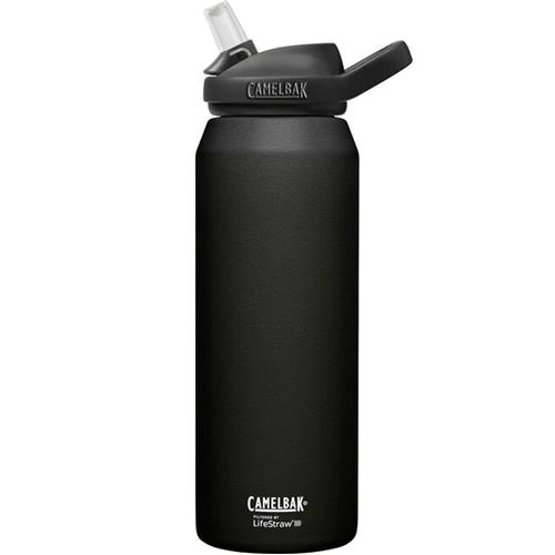 CamelBak Eddy+ Insulated Filtered by LifeStraw water bottle with straw cap for clean, safe hydration.