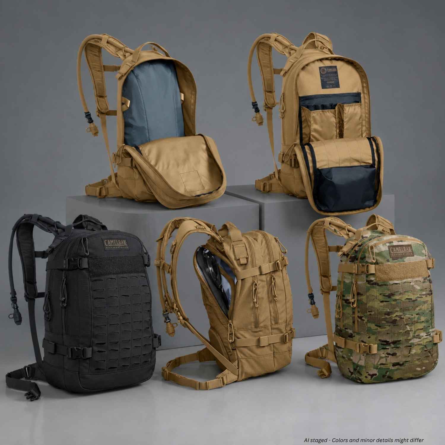 CamelBak H.A.W.G. 100oz Mil Spec Crux tactical hydration backpack, model 1734201000