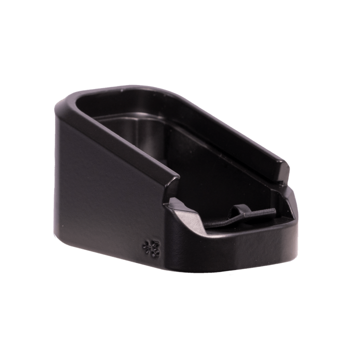 Canik Magazine Extension Aluminum PACN020 compatible with TP9 and METE Series firearms, designed for enhanced magazine capacity.