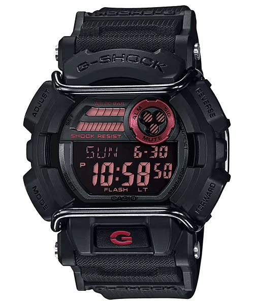 Casio G-Shock Classic w/ Flash Alert & World Time GD400-1CR - WCUniforms