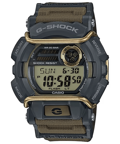 Casio G-Shock Classic w/ Flash Alert & World Time GD400-1CR - WCUniforms