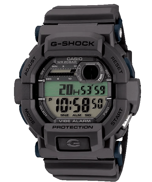 Casio G-Shock Classic w/ Vibration Alarm & World Time GD350-1CR - WCUniforms