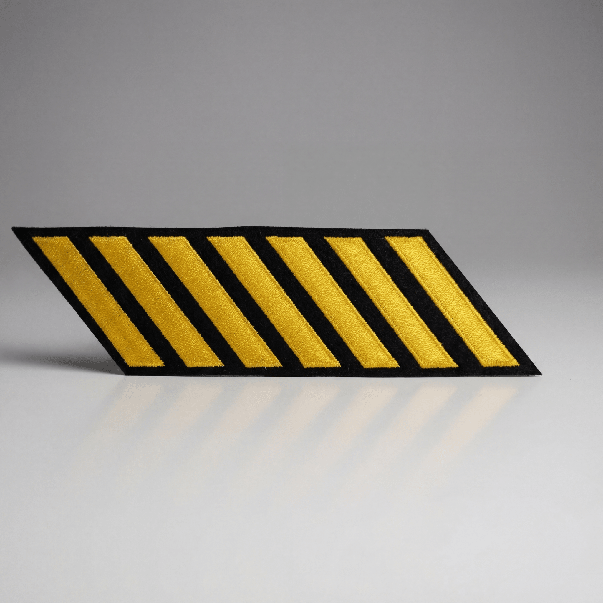 CDCR Service Stripe Hashmarks (Medium Gold on Black) EH5371 - WCUniforms