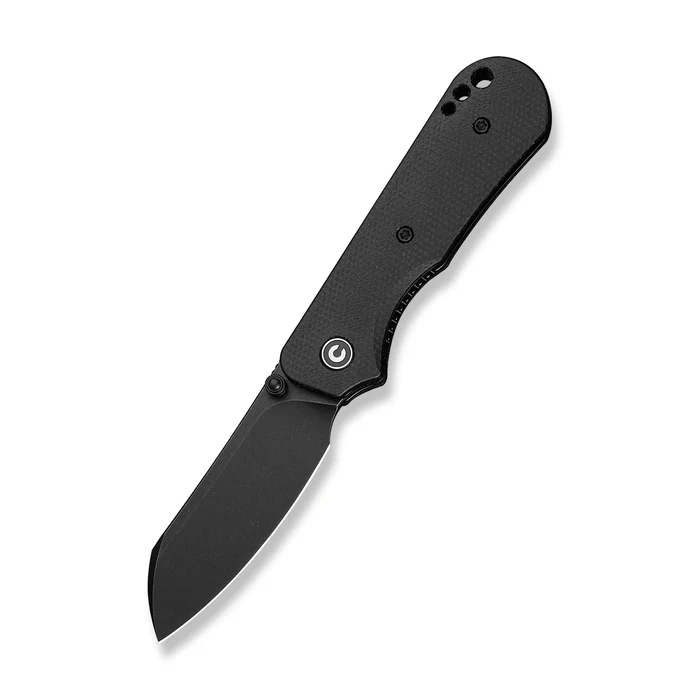 CIVIVI Knives CIVIVI Crabby Thumb Stud Knife Black Canvas Micarta Handle C24055 - 3 - WCUniforms