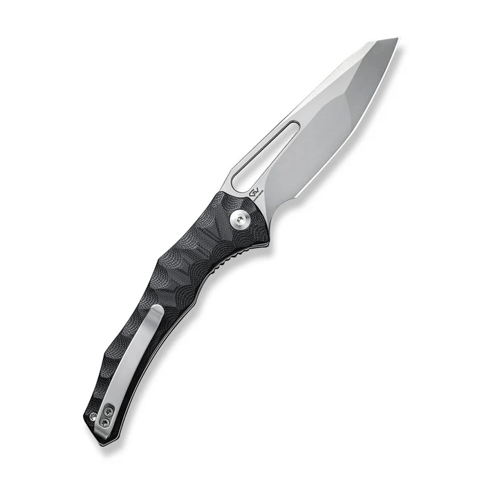 CIVIVI Spiny Dogfish knife with G10 handle and 3.47-inch 14C28N blade, showcasing sleek design and functionality.