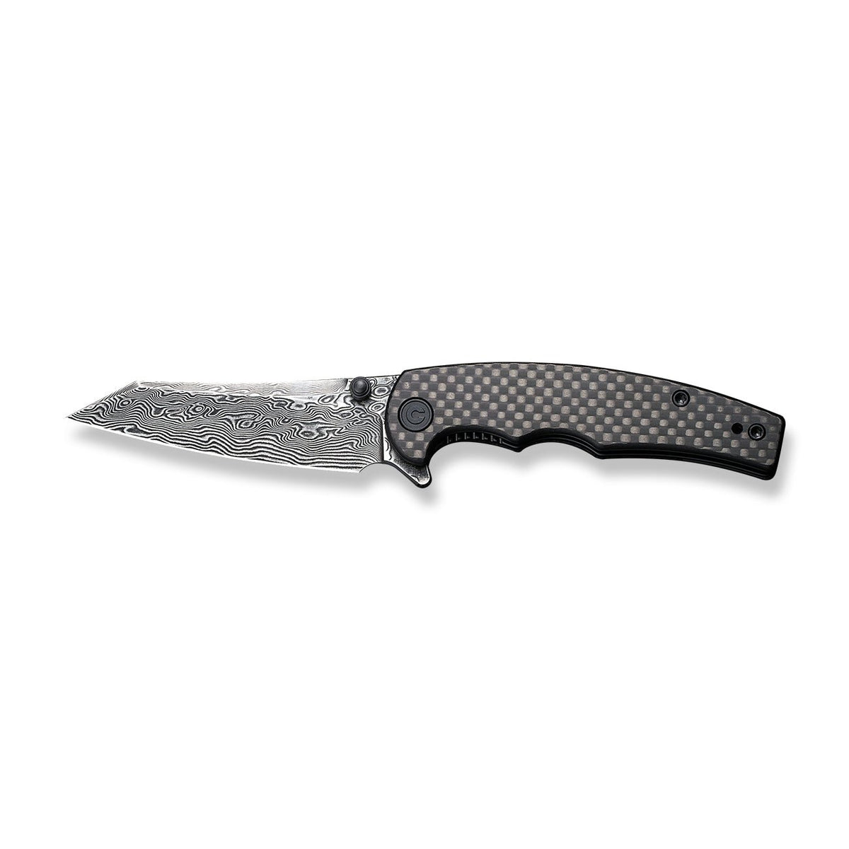 CIVIVI P87 Folder Flipper Knife with carbon fiber handle and 2.90