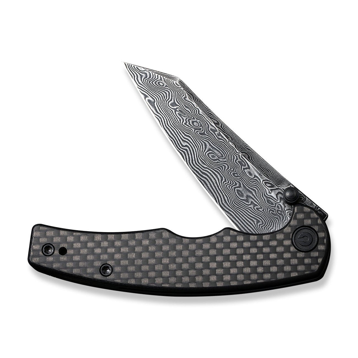 CIVIVI P87 Folder Flipper Knife with carbon fiber handle and 2.90