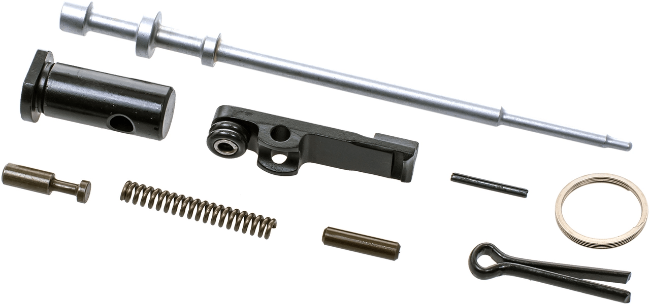 CMMG Mk3 Bolt Rehab Parts Kit components including pins, springs, and bolts for reliable firearm performance.