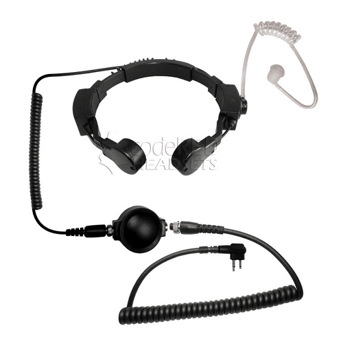 Code Red Headsets Assault Tactical Dual-Throat Microphone Assault-K - WCUniforms