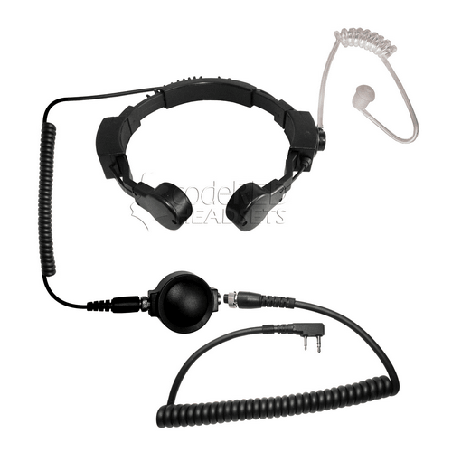 Code Red Headsets Assault Tactical Dual-Throat Microphone Assault-K - WCUniforms