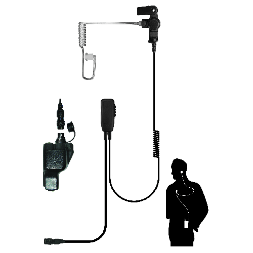 Code Red Headsets Sherlock QD Lapel Microphone Sherlock-QD-M3 - WCUniforms