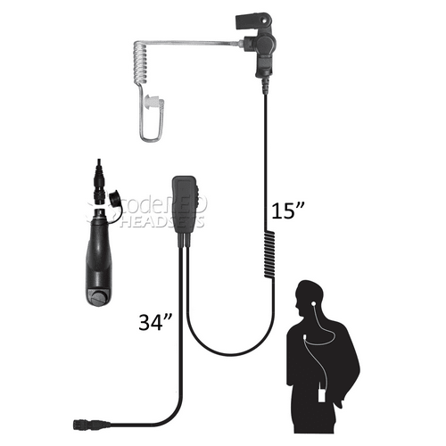 Code Red Headsets Sherlock QD Lapel Microphone Sherlock-QD-M3 - WCUniforms