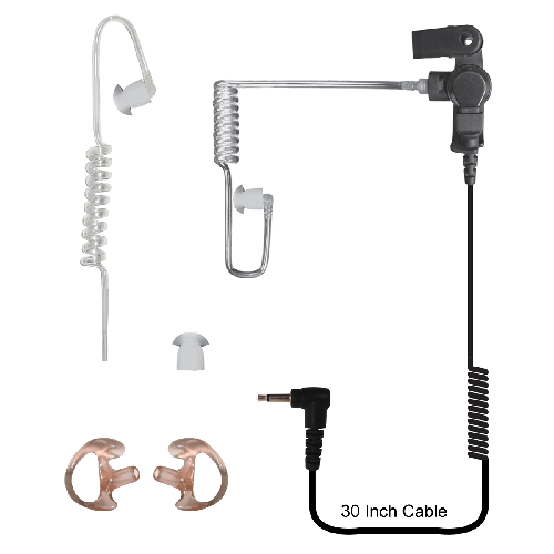Code Red Headsets Silent Jr Replacement Coiled Cord Silent 2.5 Pack - WCUniforms