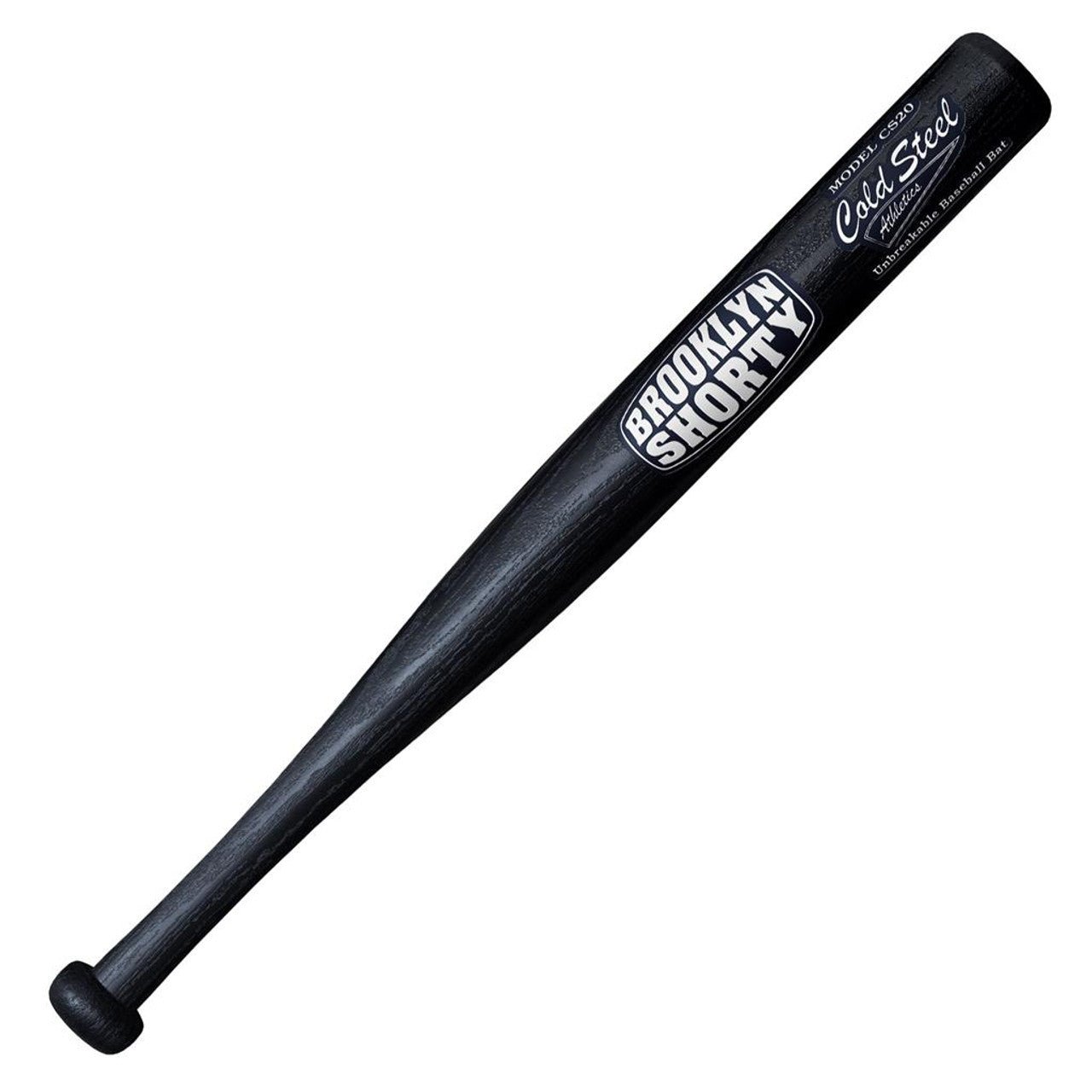 Cold Steel BROOKLYN SHORTY baseball bat, durable, high-impact polypropylene, strong design for consistent performance.