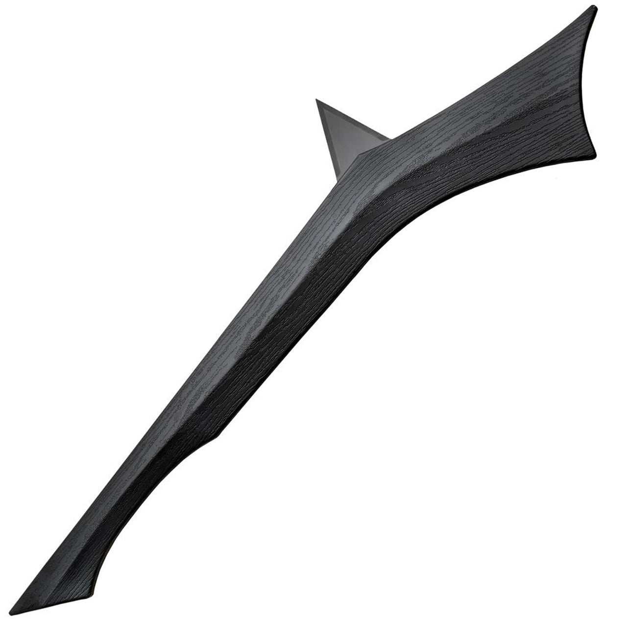 Cold Steel Gunstock War Club featuring a sleek, modern design in straight grain hardwood for effective use.