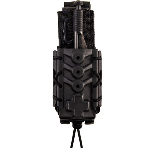 Comp-Tac Kydex Tourniquet TACO U-Mount in black, designed for secure tourniquet retention on gear.