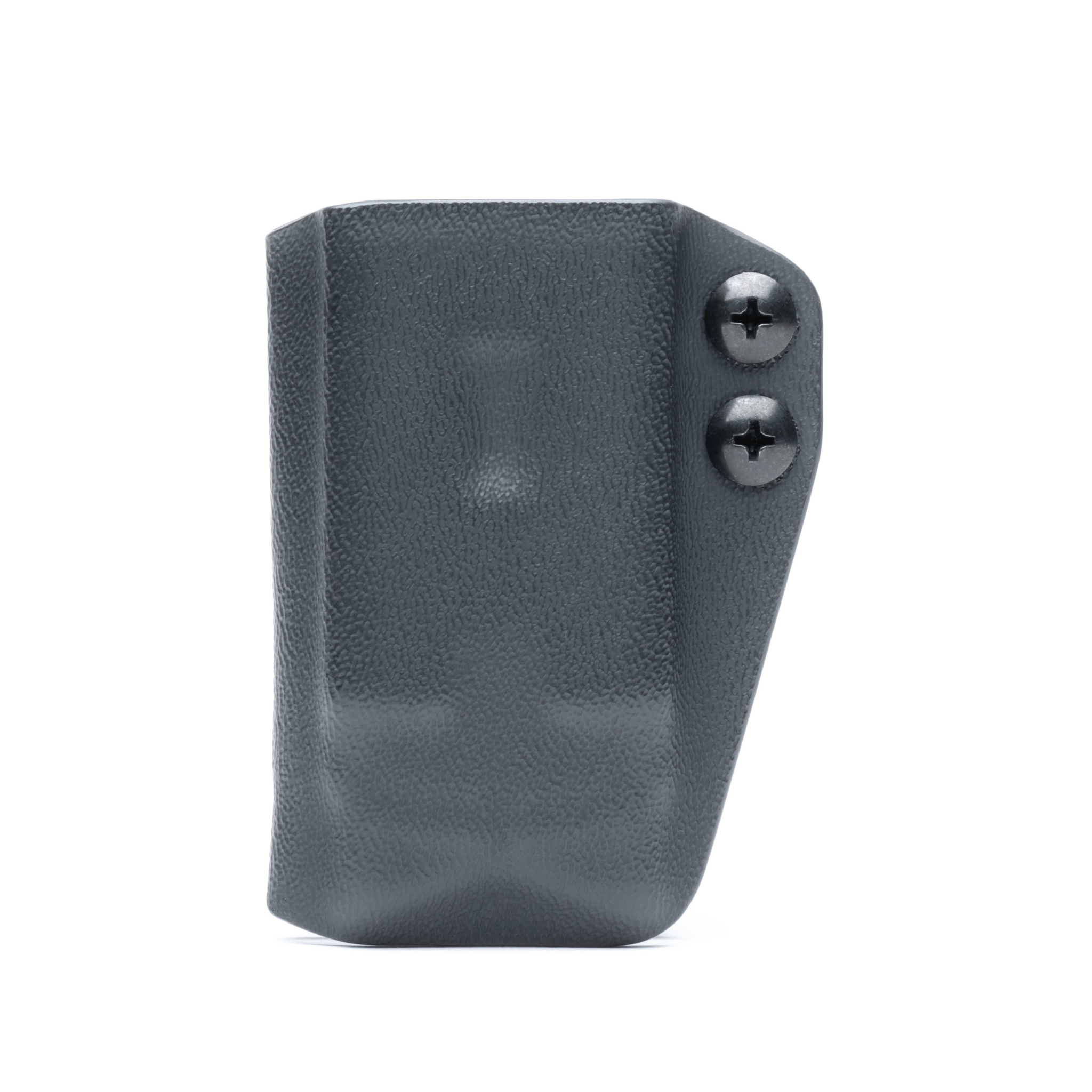 Covert Mag pouch made from durable .080 KYDEX, featuring ambidextrous design and high-strength polymer clip for versatile carry.