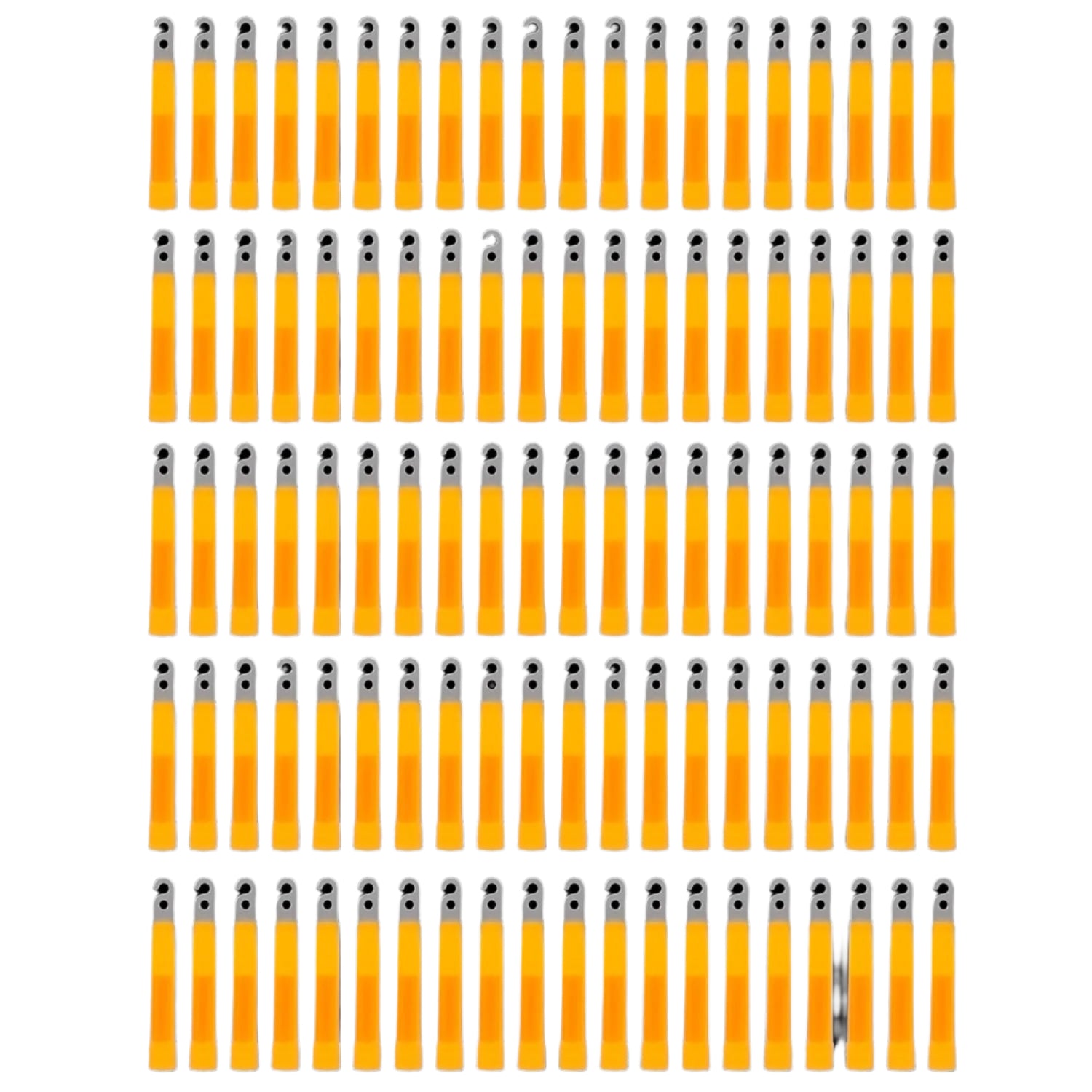 Cyalume ChemLights/Glowsticks 4'' 6 - Hour (100 - Pack) Green or Orange - WCUniforms