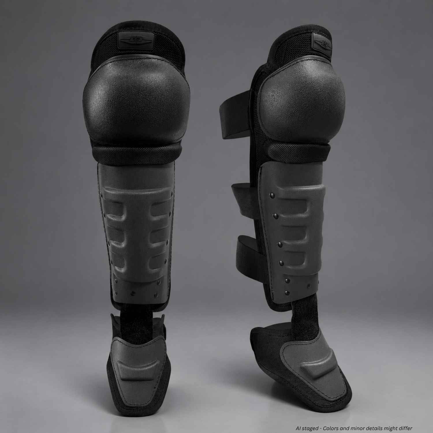 Damascus DSG100 Hard Shell Knee/Shin Guards, Non-Slip Caps - WCUniforms