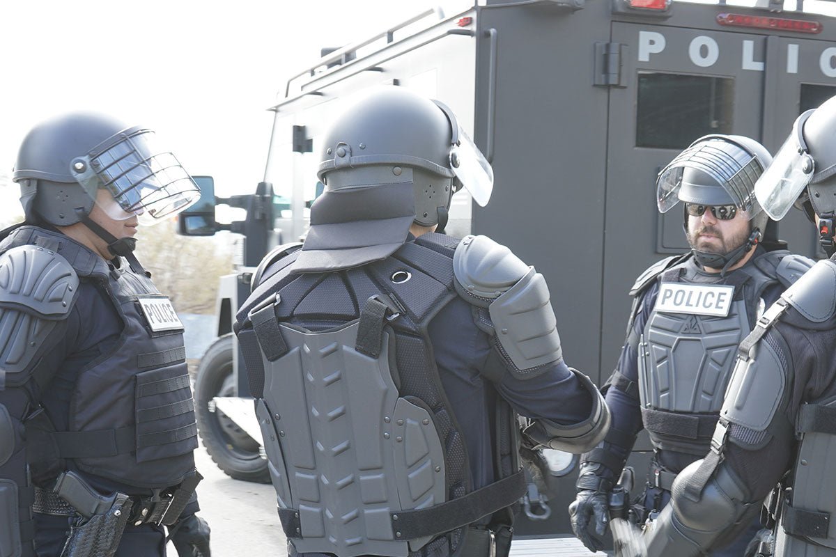 Damascus Riot Control Helmet with Steel Grid DHG2 - WCUniforms