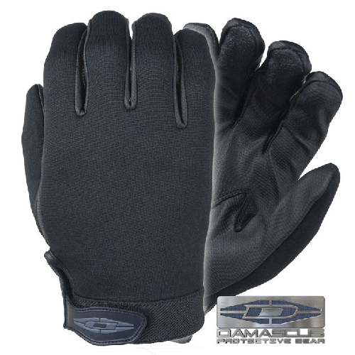 Damascus Stealth X Thinsulate gloves featuring neoprene material and GripSkin palms for enhanced grip and flexibility.