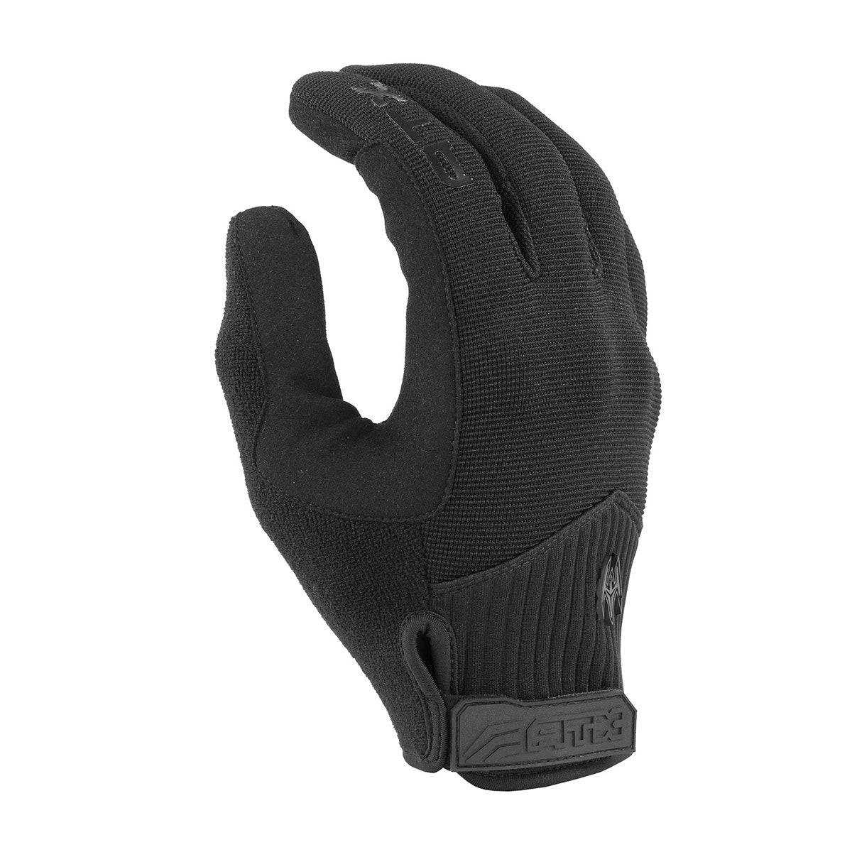 Damascus ATX66 Unlined Hybrid Duty Gloves in black, tactical duty gloves for law enforcement