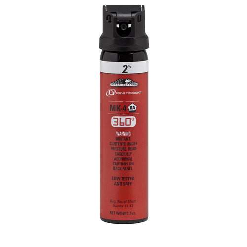 Defense Technology First Defense .7% MK-4 Stream OC Aerosol 1012539 - WCUniforms