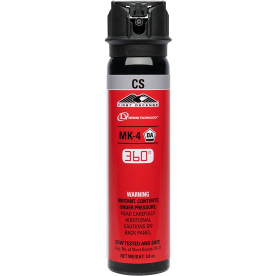 Defense Technology First Defense .7% MK-4 Stream OC Aerosol 1012539 - WCUniforms