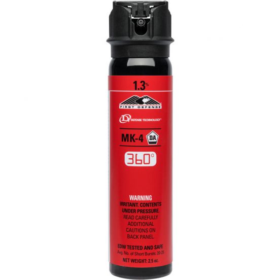 Defense Technology First Defense .7% MK-4 Stream OC Aerosol 1012539 - WCUniforms
