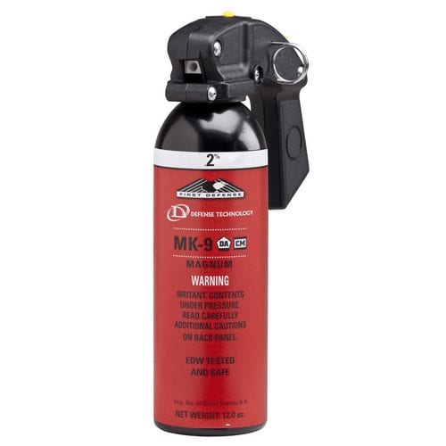 Defense Technology First Defense MK-9 OC, CS, MC and Inert Training Aerosols - Tactical &amp; Duty Gear
