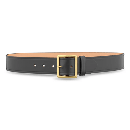 Dutyman 1-3/4"" Plain Leather Garrison Belt with Nickel Buckle 1611-32-9031 - WCUniforms
