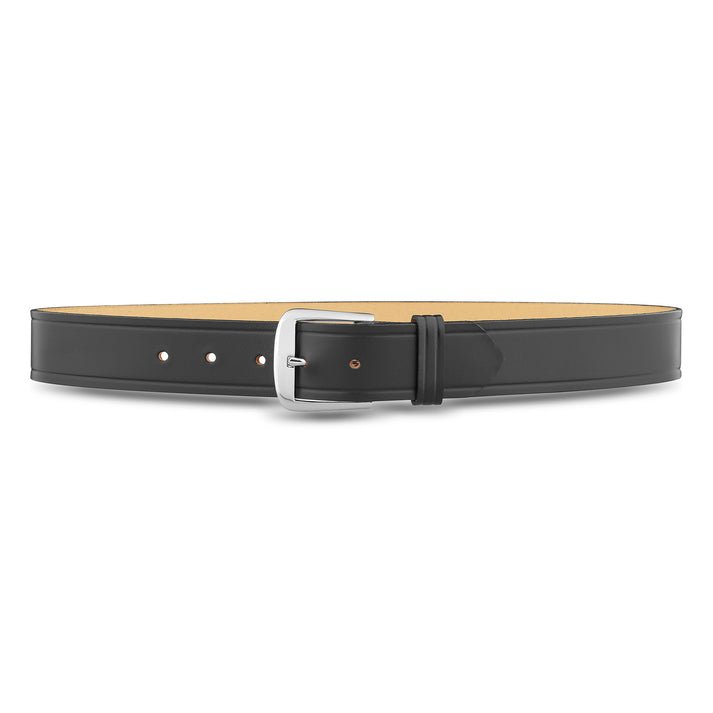 Dutyman 1.5" Plain Leather Garrison Belt (size 32") with Nickel Buckle 1511 - WCUniforms