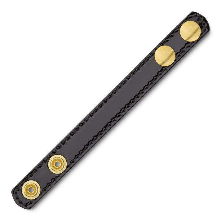 Dutyman 3/4"" Hi - Gloss Leather Belt Keeper 2431G - WCUniforms