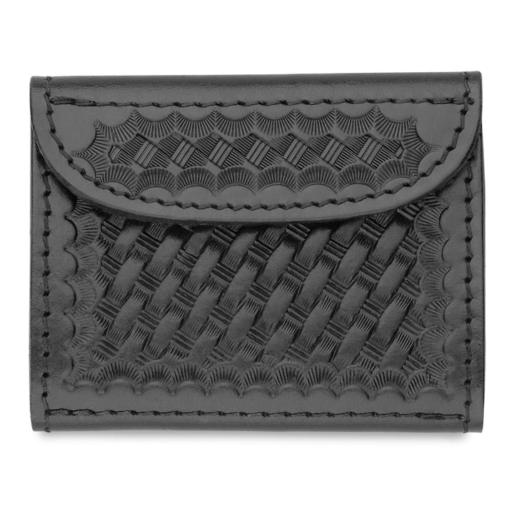 Dutyman Basketweave Leather Glove Pouch 3421 for 2.25" Belts - WCUniforms