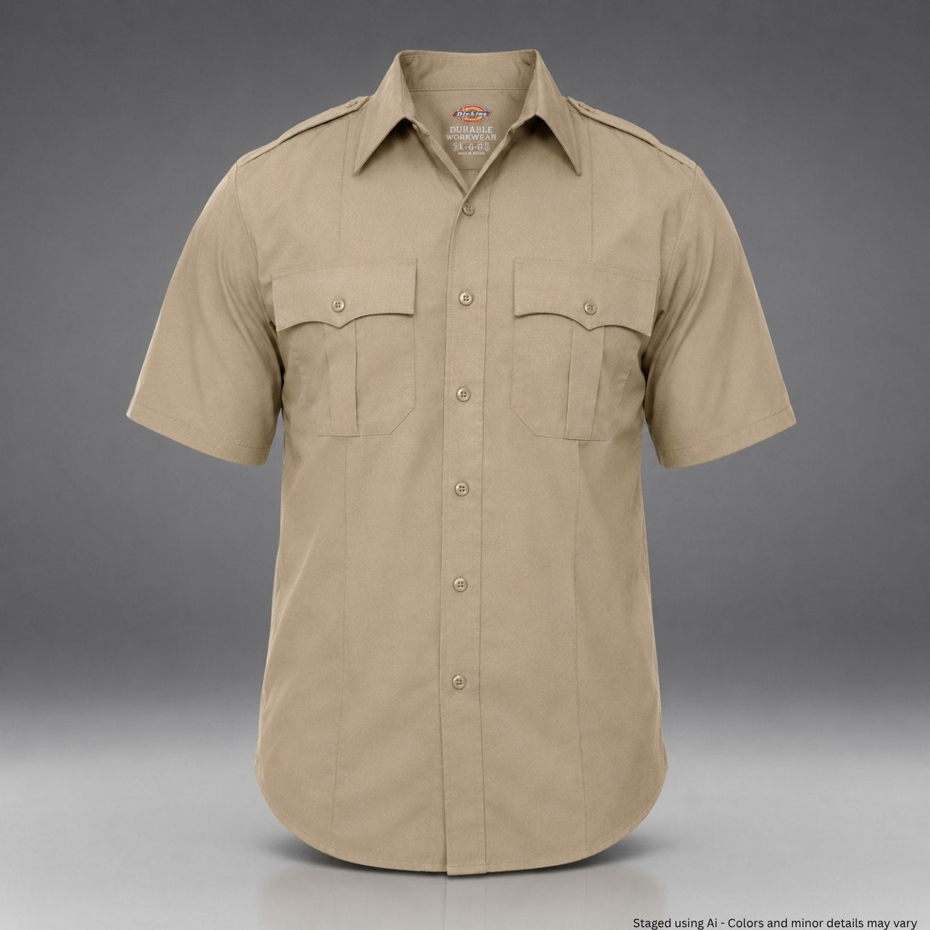 Elbeco Men's DutyMaxx™ Poly/RayonShort Sleeve Uniform Shirt - WCUniforms