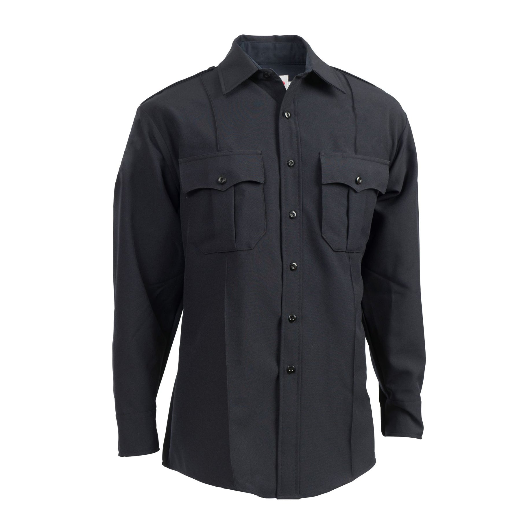 Elbeco Men's TexTrop2™ Zippered Long Sleeve Polyester Shirt - WCUniforms
