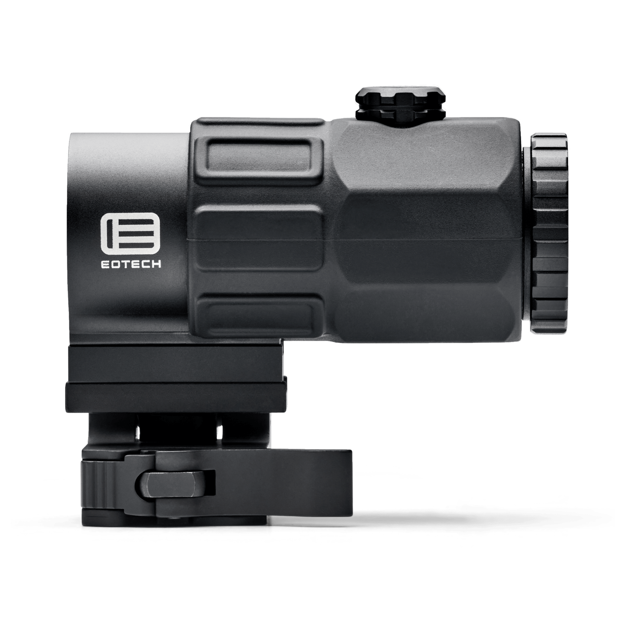 Side view of the EOTech G45 magnifier showing the Switch-to-Side quick-detach mount