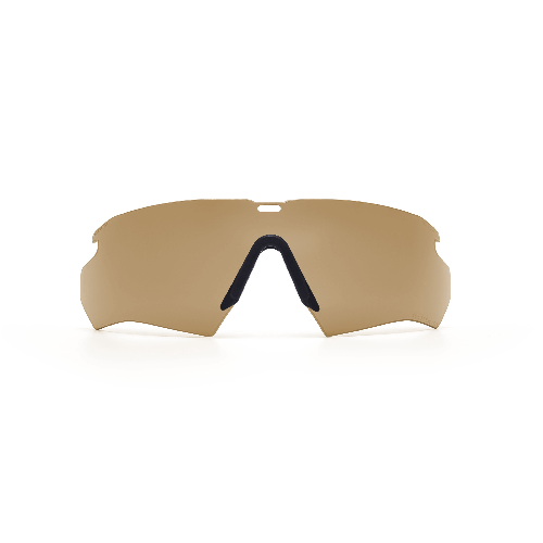 ESS Crossbow Hi-Def Bronze replacement lens 740-0509, front view with black nosepiece